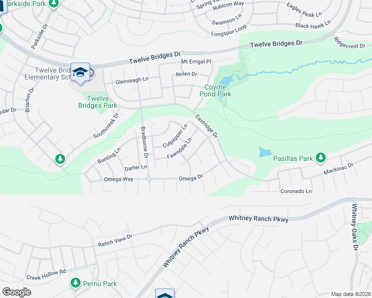 map of restaurants, bars, coffee shops, grocery stores, and more near 2185 Fawndale Lane in Lincoln