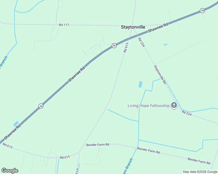 map of restaurants, bars, coffee shops, grocery stores, and more near 10342 Memory Road in Harrington