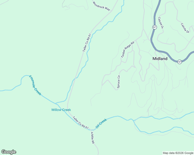 map of restaurants, bars, coffee shops, grocery stores, and more near 111 Blue Spruce Road in Divide