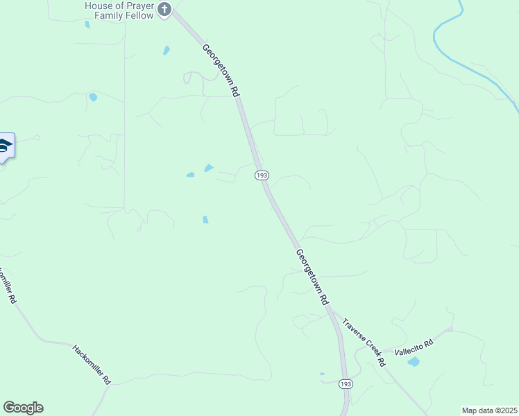 map of restaurants, bars, coffee shops, grocery stores, and more near 8221 California 193 in Garden Valley