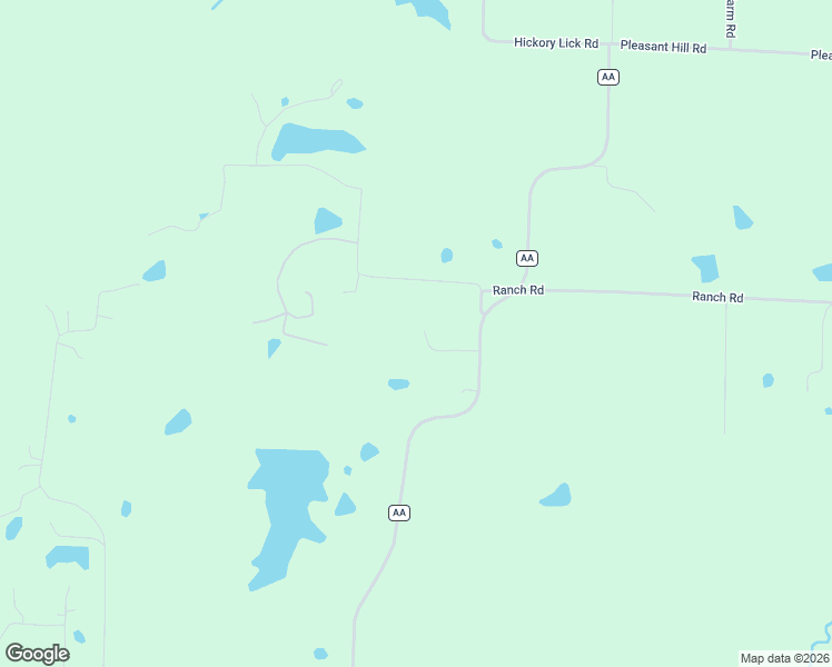 map of restaurants, bars, coffee shops, grocery stores, and more near 30051 State Route AA in Wright City