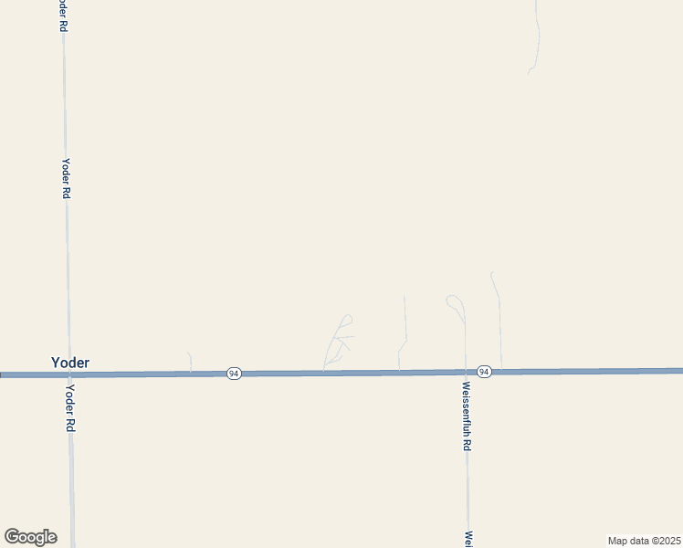 map of restaurants, bars, coffee shops, grocery stores, and more near 33440 Colorado 94 in Yoder
