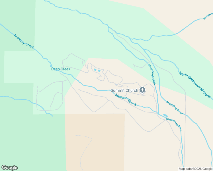 map of restaurants, bars, coffee shops, grocery stores, and more near 18455 Via Ponderosa Drive in Buena Vista