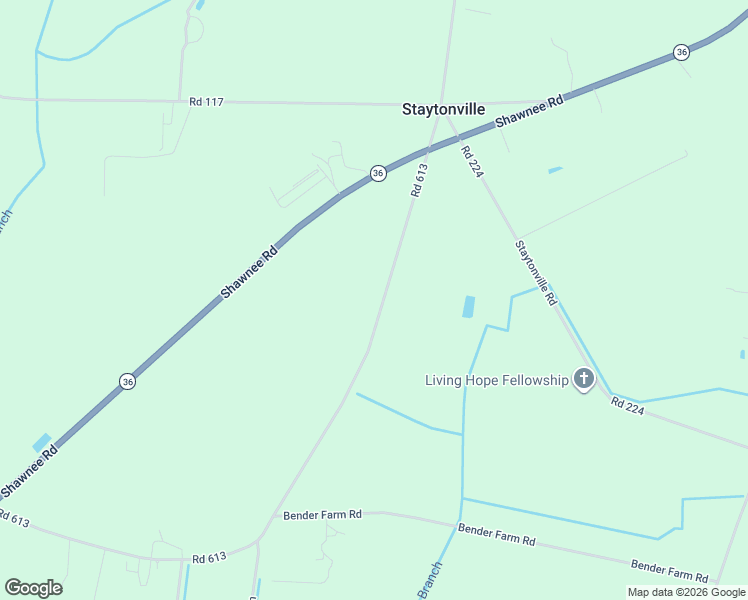 map of restaurants, bars, coffee shops, grocery stores, and more near 10342 Memory Road in Harrington
