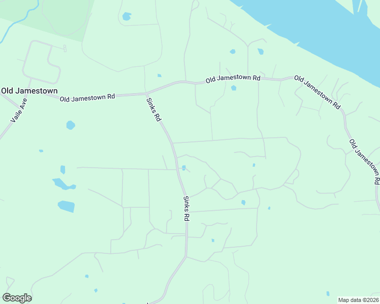 map of restaurants, bars, coffee shops, grocery stores, and more near 15030 Sinks Road in Florissant