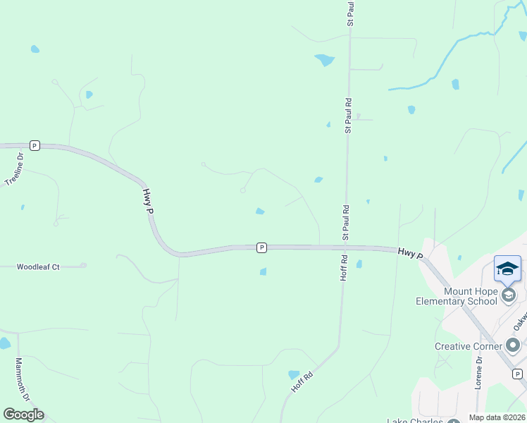 map of restaurants, bars, coffee shops, grocery stores, and more near 21 Prairie Crossing Drive in O'Fallon