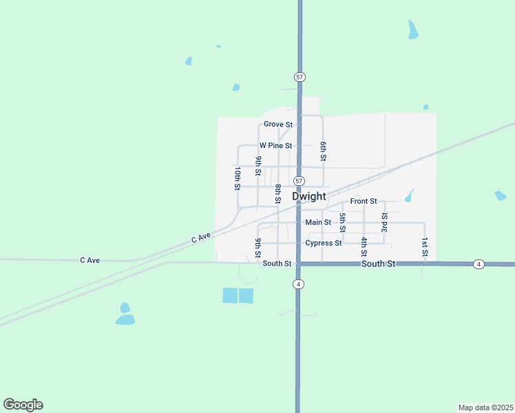 map of restaurants, bars, coffee shops, grocery stores, and more near 901 Reynoso Drive in Dwight
