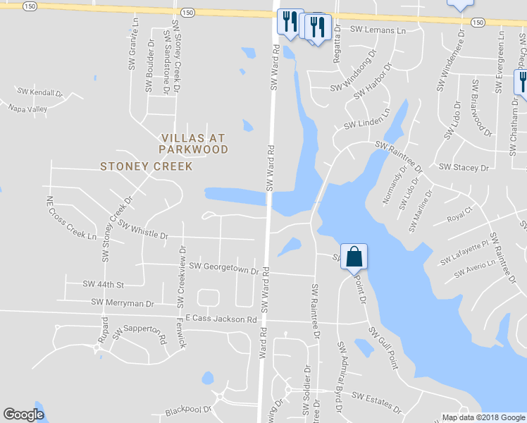 map of restaurants, bars, coffee shops, grocery stores, and more near 1000 Southwest Drake Circle in Lee's Summit