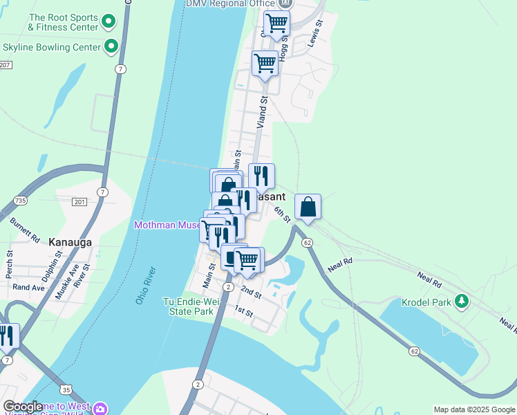 508 Viand Street, Point Pleasant WV Walk Score