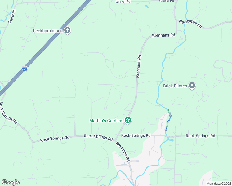 map of restaurants, bars, coffee shops, grocery stores, and more near 8812 Heavens Gate Lane in Newcastle