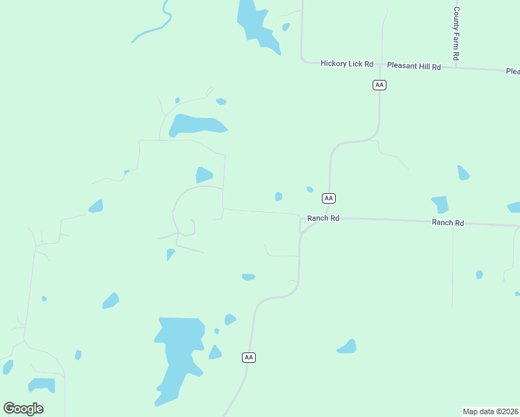 map of restaurants, bars, coffee shops, grocery stores, and more near 30051 State Route AA in Wright City
