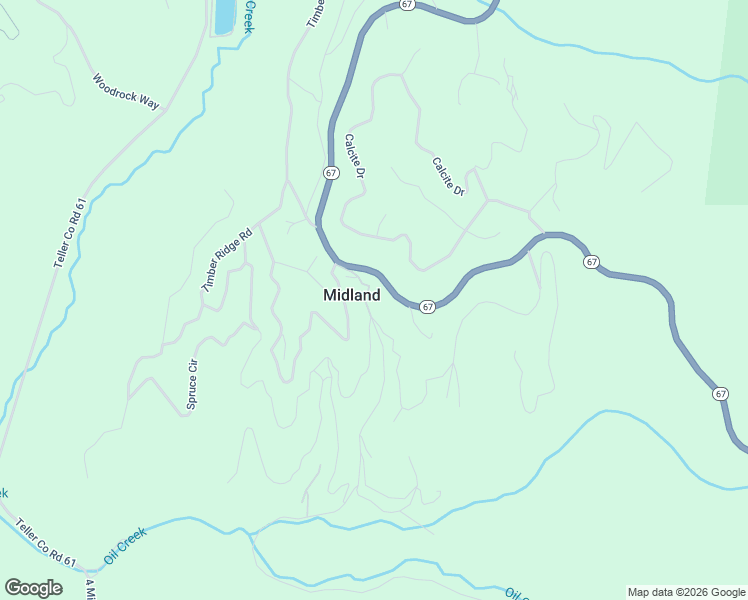 map of restaurants, bars, coffee shops, grocery stores, and more near 867 Pikes Peak Drive in Divide