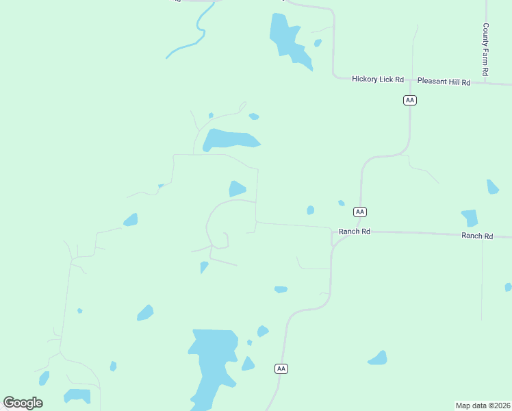 map of restaurants, bars, coffee shops, grocery stores, and more near 1997 Ranch Road in Wright City