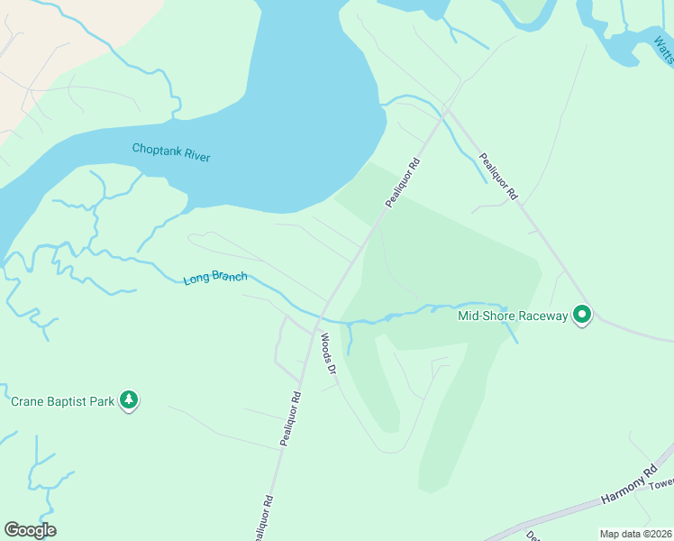 map of restaurants, bars, coffee shops, grocery stores, and more near 24764 Pealiquor Road in Denton