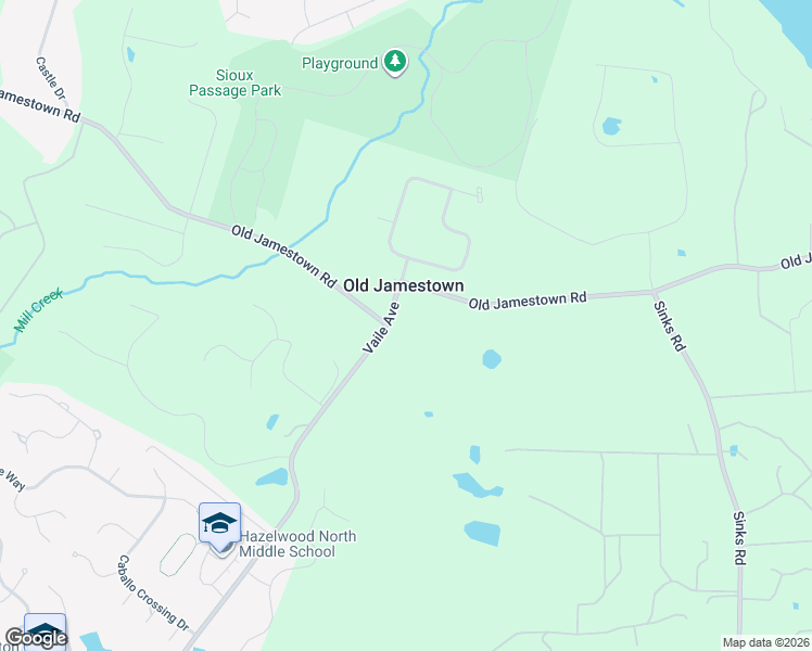 map of restaurants, bars, coffee shops, grocery stores, and more near 4527 Vaile Avenue in Florissant