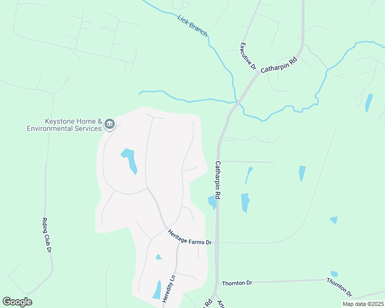 map of restaurants, bars, coffee shops, grocery stores, and more near 5427 Lick River Lane in Gainesville