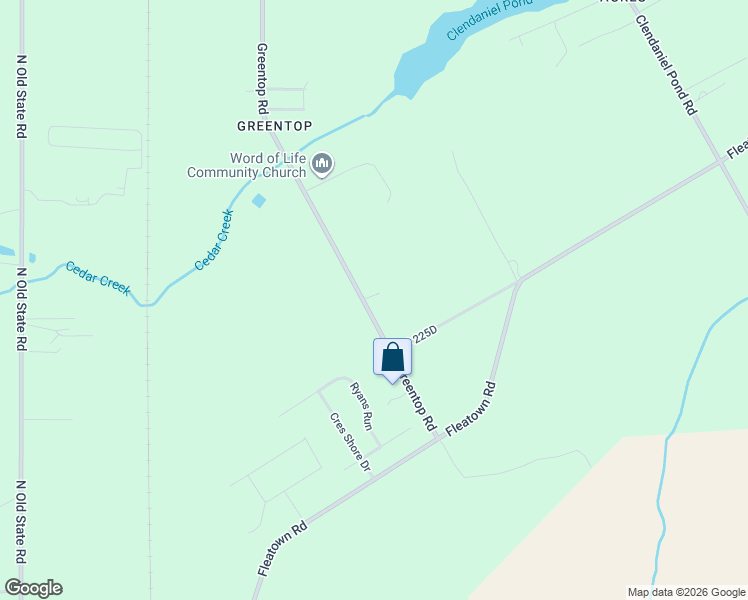 map of restaurants, bars, coffee shops, grocery stores, and more near 10127 Greentop Road in Lincoln