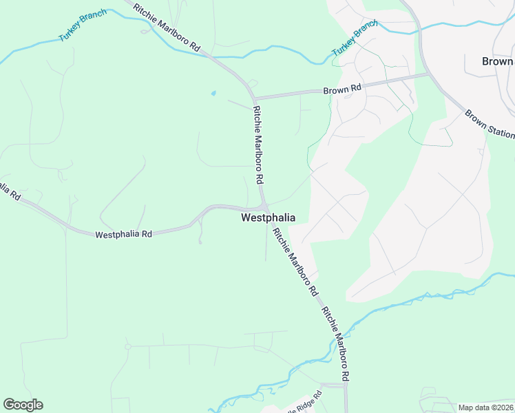 map of restaurants, bars, coffee shops, grocery stores, and more near 11106 Westphalia Road in Upper Marlboro