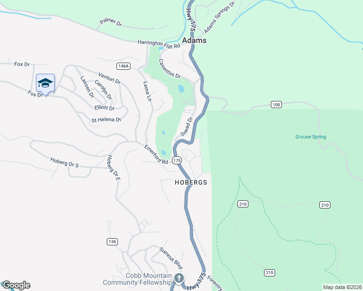 map of restaurants, bars, coffee shops, grocery stores, and more near 14733 Dove Drive in Cobb