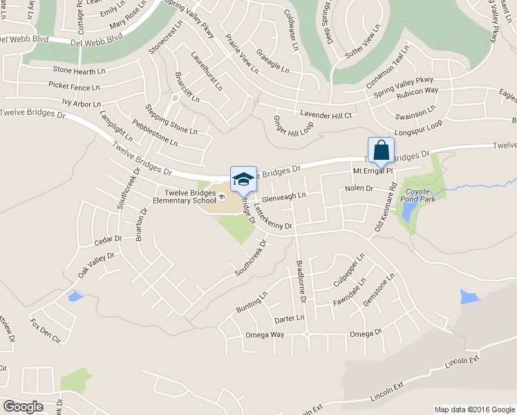map of restaurants, bars, coffee shops, grocery stores, and more near 1903 Glenveagh Lane in Lincoln