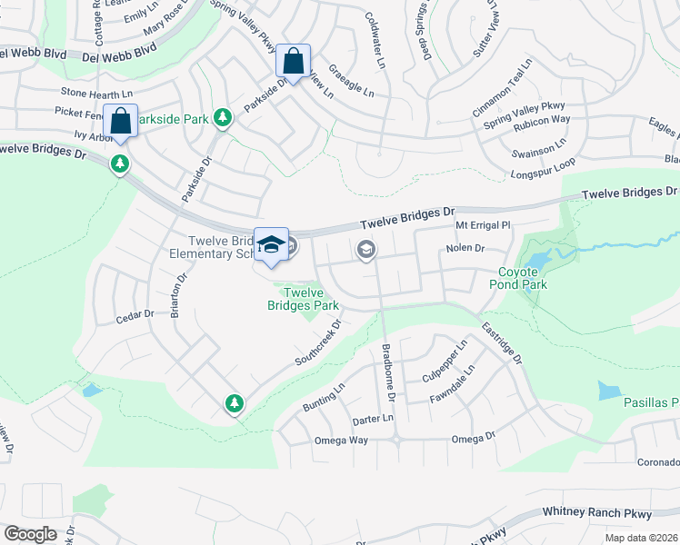 map of restaurants, bars, coffee shops, grocery stores, and more near 1915 Glenveagh Ln in Lincoln