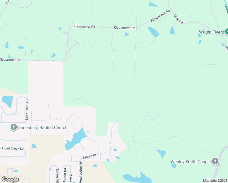 map of restaurants, bars, coffee shops, grocery stores, and more near 30378 Scott Road in Wright City