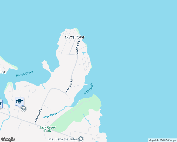 map of restaurants, bars, coffee shops, grocery stores, and more near 4747 Oak Road in Shady Side