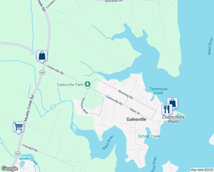 map of restaurants, bars, coffee shops, grocery stores, and more near 939a Benning Road in Harwood