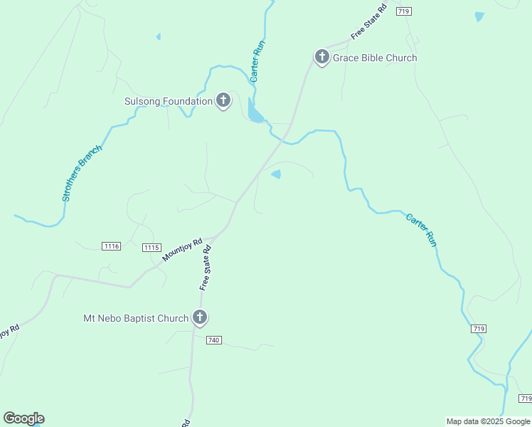 map of restaurants, bars, coffee shops, grocery stores, and more near 4527 Free State Road in Marshall