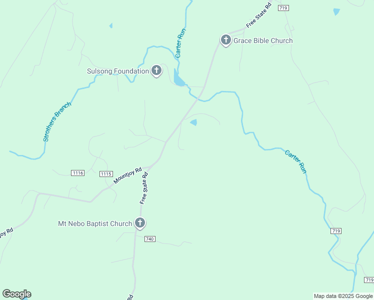 map of restaurants, bars, coffee shops, grocery stores, and more near 4527 Free State Road in Marshall