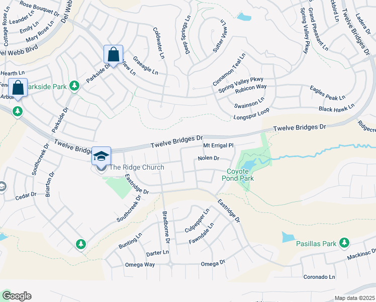 map of restaurants, bars, coffee shops, grocery stores, and more near 2130 Letterkenny Lane in Lincoln