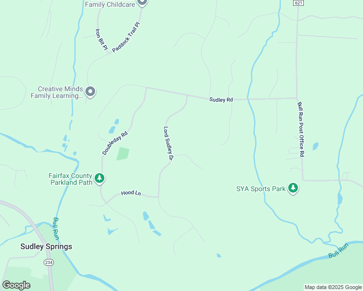 map of restaurants, bars, coffee shops, grocery stores, and more near 6714 Ricketts Court in Centreville