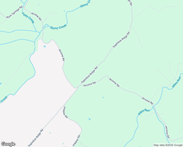 map of restaurants, bars, coffee shops, grocery stores, and more near 2462 Jerome Road in Mount Jackson