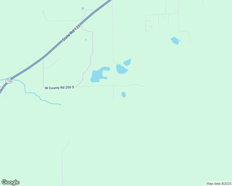 map of restaurants, bars, coffee shops, grocery stores, and more near 2025 West 200 South in Vallonia