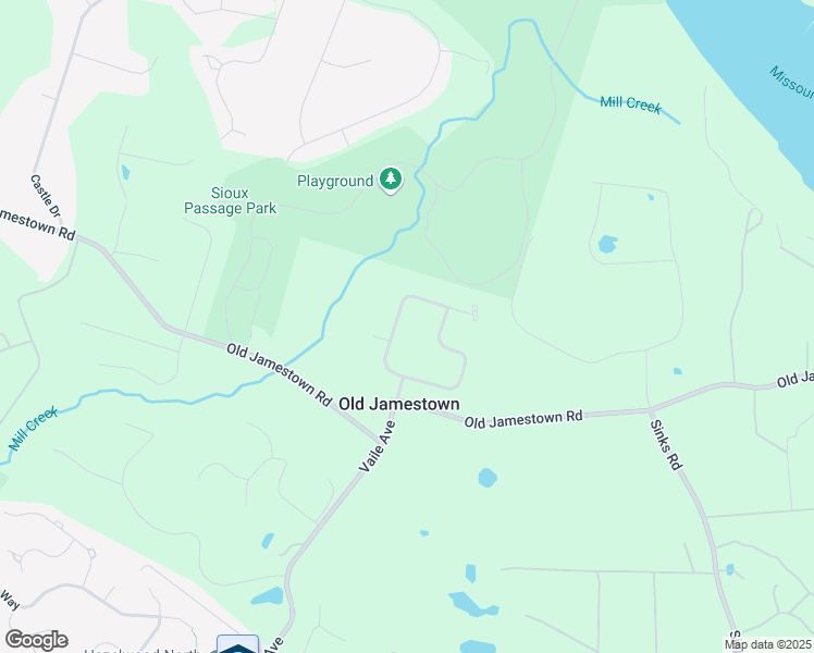 map of restaurants, bars, coffee shops, grocery stores, and more near 17801 Argonne Estates Drive in Florissant