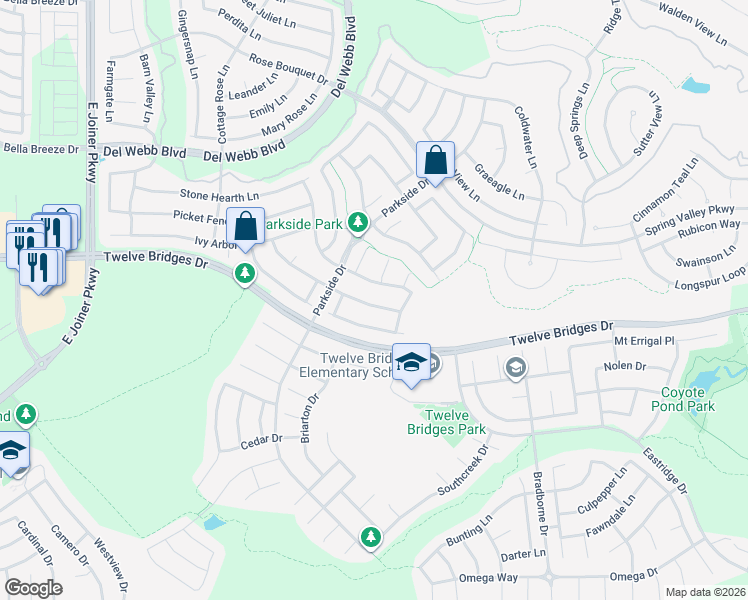 2299 Pebblestone Lane, Lincoln CA - Walk Score