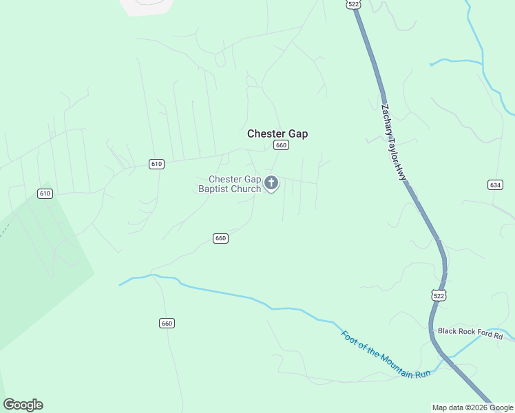 map of restaurants, bars, coffee shops, grocery stores, and more near 11 Hummingbird Lane in Chester Gap