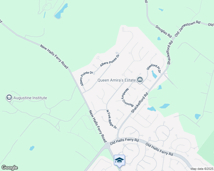 map of restaurants, bars, coffee shops, grocery stores, and more near 3833 Teton Creek Court in Florissant