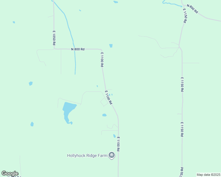 map of restaurants, bars, coffee shops, grocery stores, and more near 762 East 1100 Road in Baldwin City