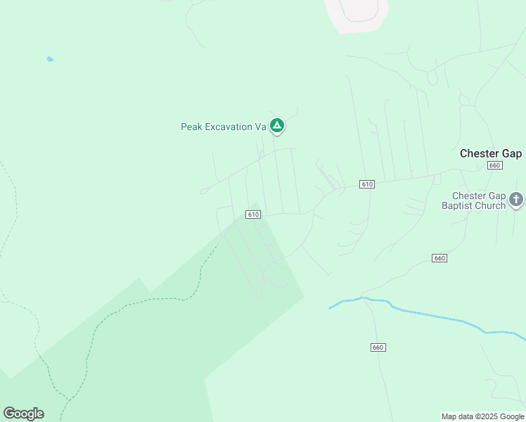 map of restaurants, bars, coffee shops, grocery stores, and more near 280 Chester Gap Road in Chester Gap