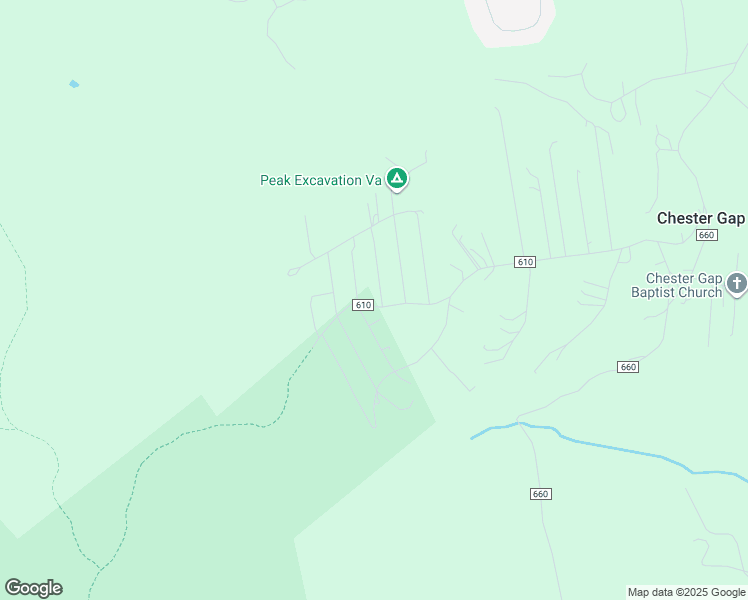 map of restaurants, bars, coffee shops, grocery stores, and more near 280 Chester Gap Road in Chester Gap
