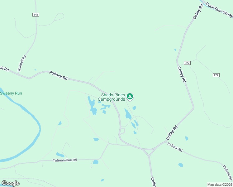 map of restaurants, bars, coffee shops, grocery stores, and more near 2417 Pollock Road in McDermott