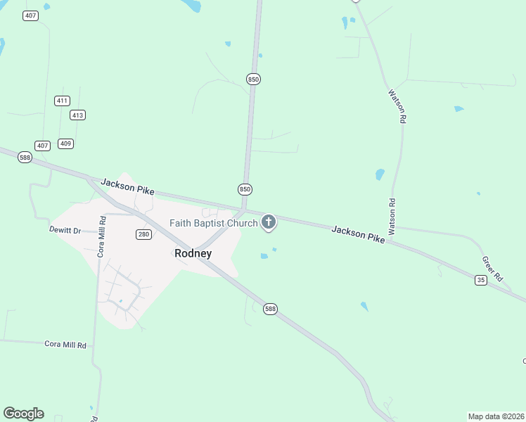 map of restaurants, bars, coffee shops, grocery stores, and more near 440 Ohio 850 in Bidwell