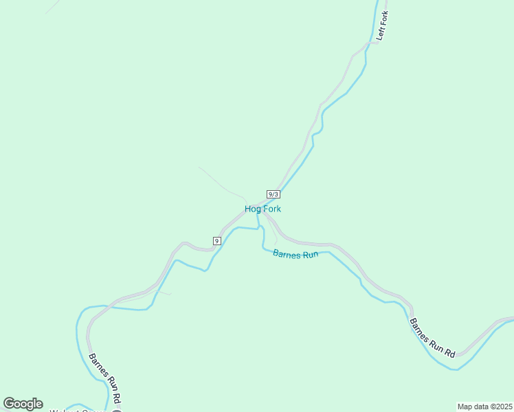 map of restaurants, bars, coffee shops, grocery stores, and more near Barnes Run Road in Arnoldsburg