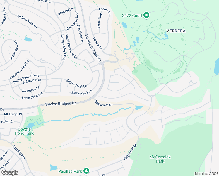 map of restaurants, bars, coffee shops, grocery stores, and more near 3364 Paseo Mira Vista in Lincoln