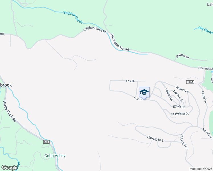 map of restaurants, bars, coffee shops, grocery stores, and more near 9063 Fox Drive in Cobb