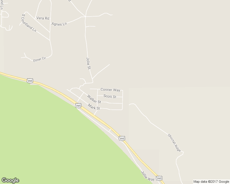 map of restaurants, bars, coffee shops, grocery stores, and more near 41 Conner Way in Gardnerville