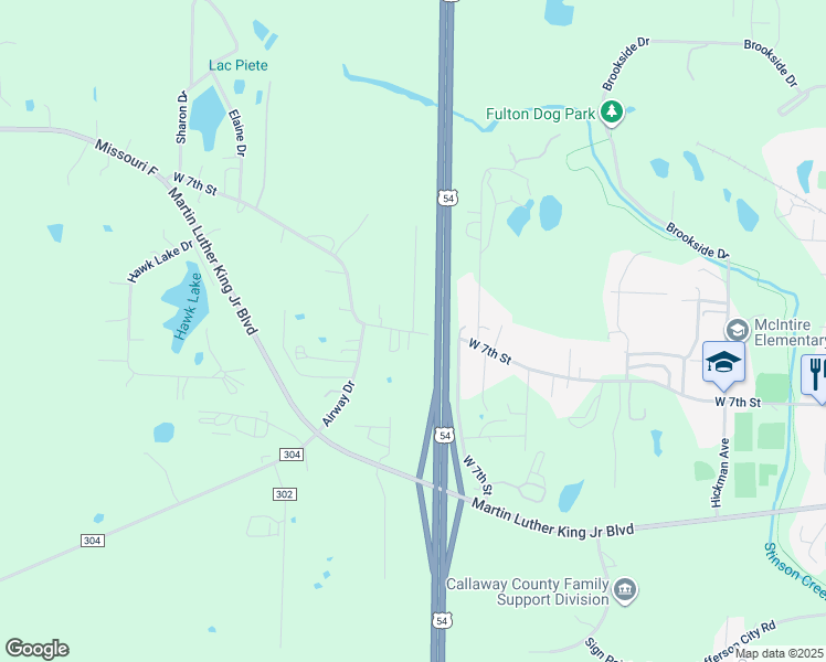 map of restaurants, bars, coffee shops, grocery stores, and more near 701 Thatcher Street in Fulton