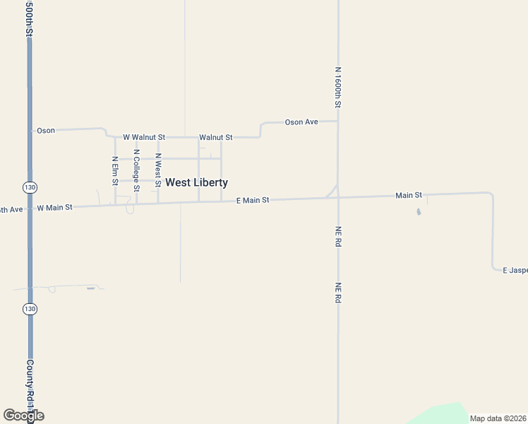 map of restaurants, bars, coffee shops, grocery stores, and more near 15754 East 25th Avenue in West Liberty