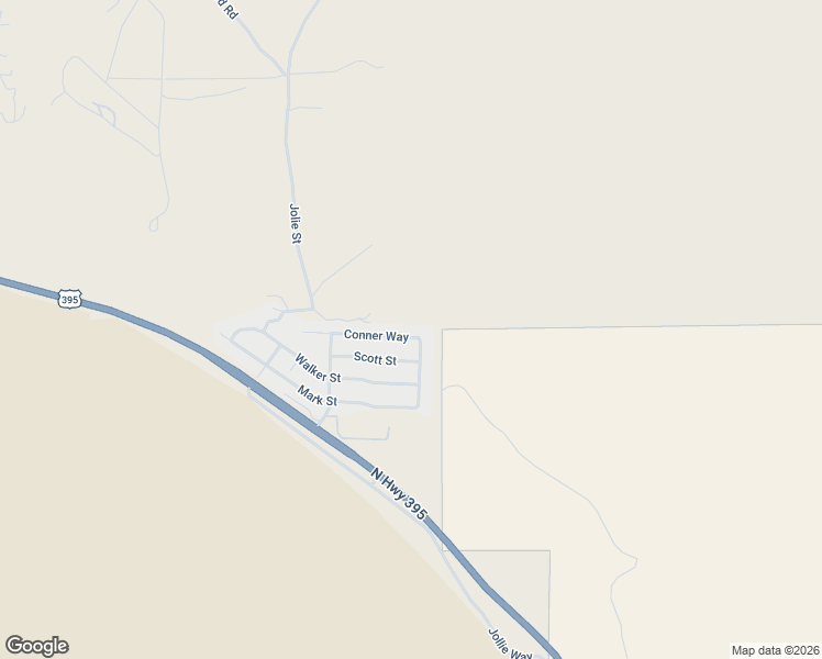 map of restaurants, bars, coffee shops, grocery stores, and more near 41 Conner Way in Gardnerville